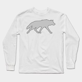 Grey Wolf Long Sleeve T-Shirt